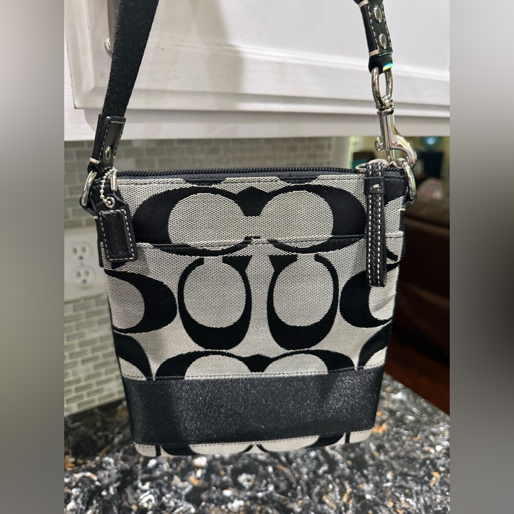 Coach Heritage Stripe Crossbody Bag